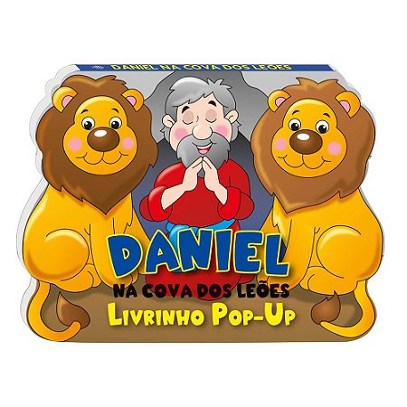 Daniel na Cova dos Leões. Livrinho Pop- Up Capa dura –