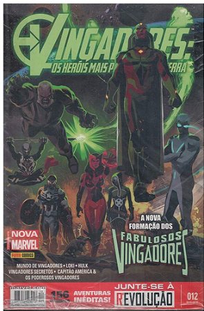 Vingadores : A Nova Formação dos Fabulosos Vingadores Nº12