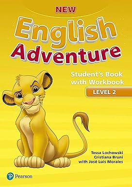 New English Adventure Student's Book Pack Level 2: Student's Book With Workbook Capa comum