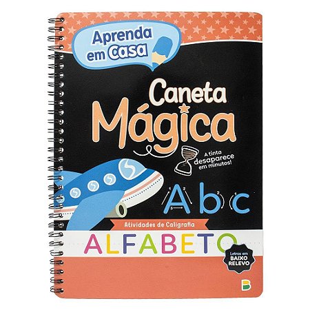 APRENDA EM CASA EU ESCREVO! COM CANETA MAGICA: ALFABETO