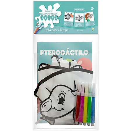 FAZENDO ARTE COM BALAO! ATIVIDADES & COLORIR: PTERODACTILO