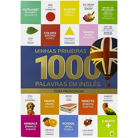 MINHAS PRIMEIRAS 1000 PALAVRAS EM INGLES