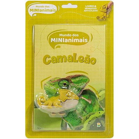 MUNDO DOS MINIANIMAIS - LEIA & BRINQUE: CAMALEAO