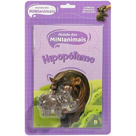 MUNDO DOS MINIANIMAIS - LEIA & BRINQUE: HIPOPOTAMO