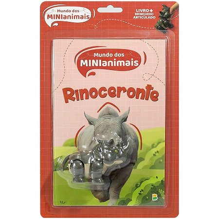 MUNDO DOS MINIANIMAIS - LEIA & BRINQUE: RINOCERONTE