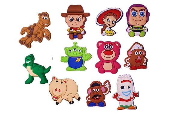 Pins / Botons para Crocs Kit Toy Story Disney