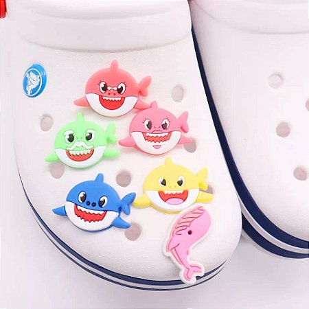 Pins / Botons Para Crocs Kit Baby Shark
