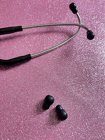 Par De Olivas / Aurículas Compatíveis com Estetoscópios Littmann