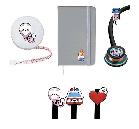 Kit Fita Métrica Pré-natal Puericultura Pediatria Obstetra