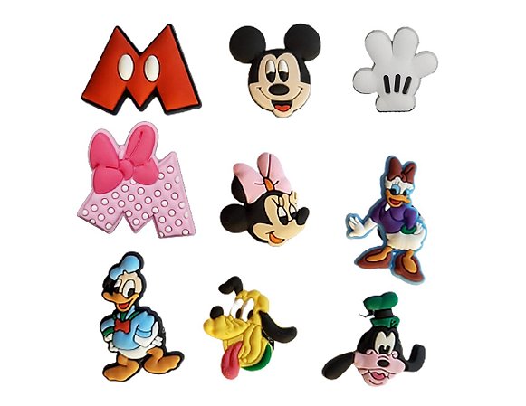 Pins / Botons para Crocs Kit Disney M