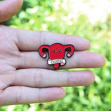 Broche Cute Útero Medicina Gineco Obstetrícia