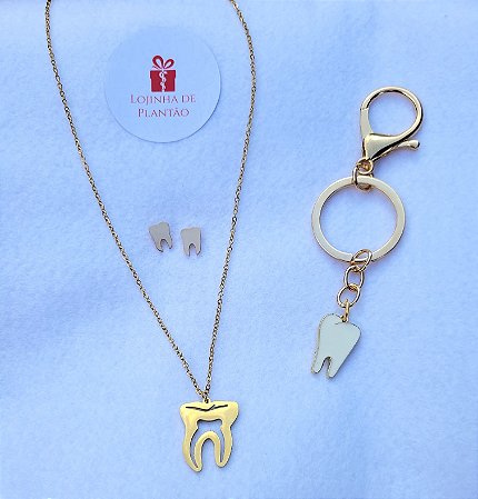 Kit Presente Odontologia Dentista Estudantes Ortodontia