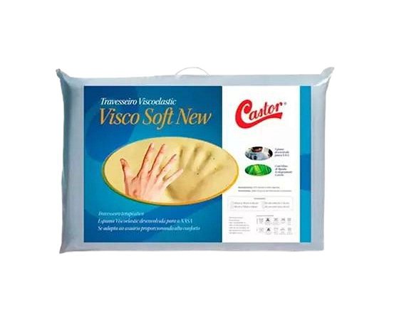 Travesseiro Viscoelastic Visco Soft New Castor
