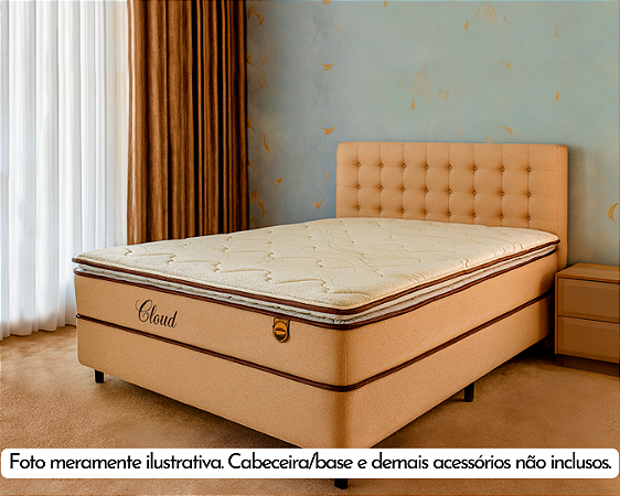 Colchão Cloud Molas Ensacadas Lucspuma