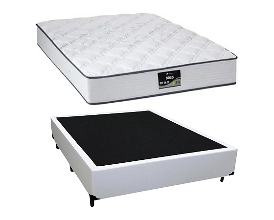Conjunto Box Casal (Colchão Doss Gel Sankonfort + Base Box)