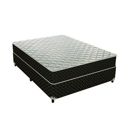 Cama Box Conjugada Casal Espuma Mola Bonnel AColchões 55x138x188