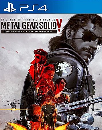metal gear solid v the experience ps4 midia digital