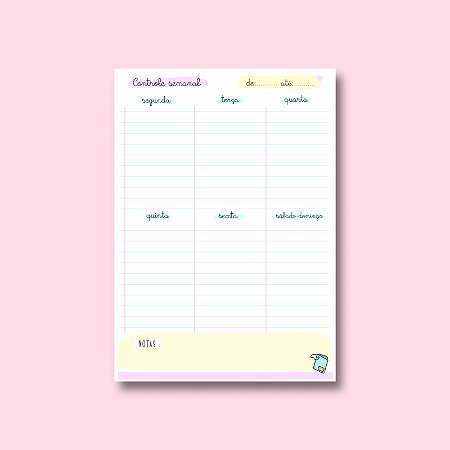 Planejamento Semanal