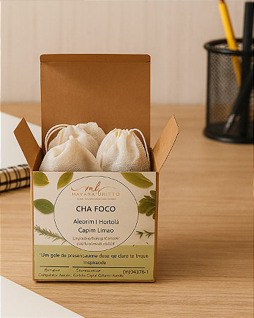 Chá para Foco (Clareza mental, concentração e criatividade)