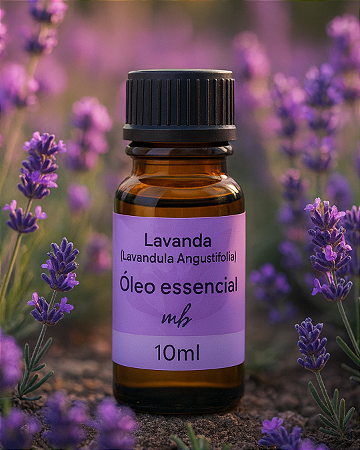 Óleo essencial Lavanda (Lavandula angustifolia) 10ml