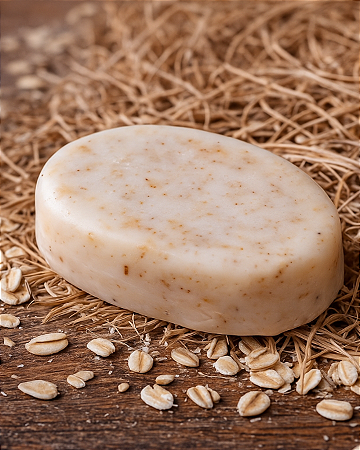 Sabonete de Aveia Artesanal 90g
