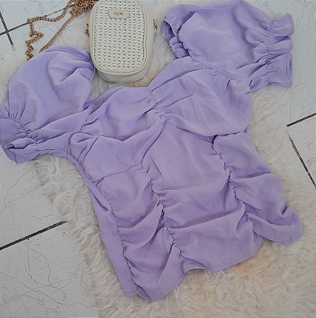 Blusa manga princesa