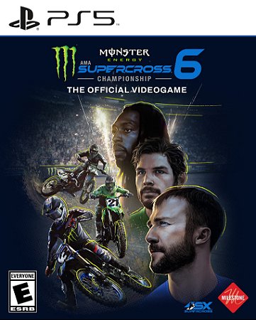 MONSTER ENERGY SUPERCROSS 6 - NOVO - PS5