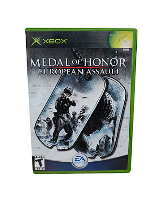 MEDAL OF HONOR - EUROPA ASSAULT - USADO - XBOX CLASSICO