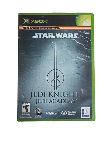 STAR WARS - JEDI KNIGHT: JEDI ACADEMY - USADO - XBOX CLASSICO