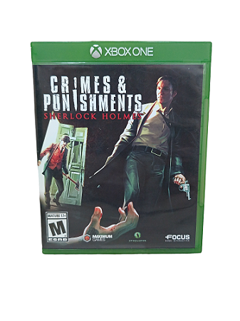 CRIMES & PUNISHMENTS - SHERLOCK HOLMES - USADO - XBOX ONE