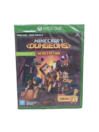 MINECRAFT - DUNGEONS: HERO EDITION - NOVO - XBOX ONE