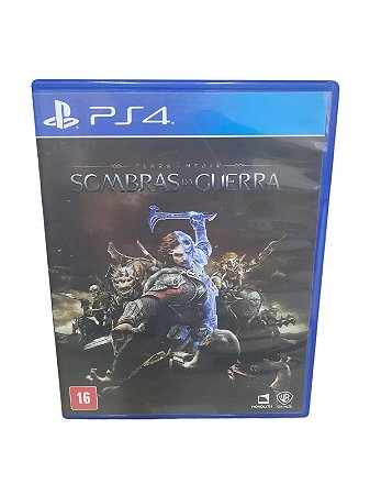 SOMBRAS DA GUERRA - USADO - PS4