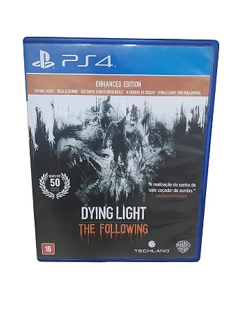 DYING LIGHT THE FOLLOWING  - USADO - PS4