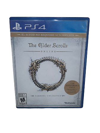 THE ELDER SCROLLS ONLINE - USADO - PS4