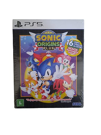 SONIC ORIGINS PLUS - NOVO -  PS5