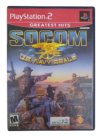 GREATEST HITS - SOCOM U.S. NAVY SEALS - USADO - PS2