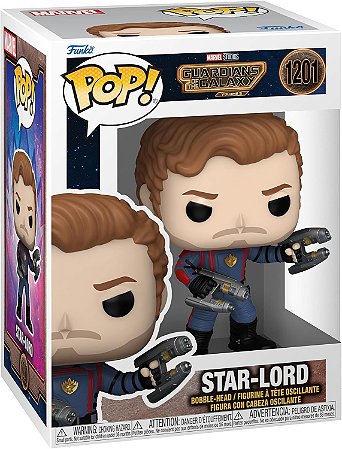 STAR-LORD 1201 - NOVO - FUNKO POP!