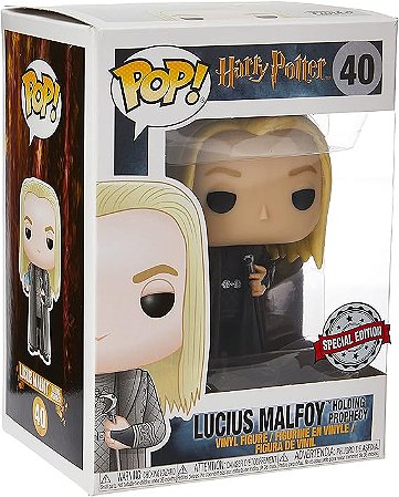 LUCIUS MALFOY - 40 - NOVO - FUNKO POP!