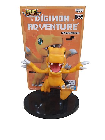 DIGIMON ADVENTURE - AGUMON - NOVO - ACTION  FIGURE