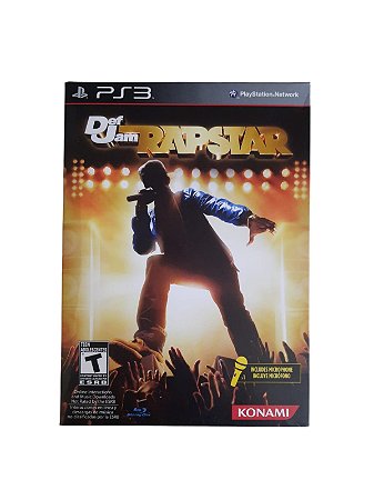 DEF JAM RAPSTAR - NOVO - PS3