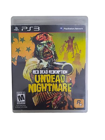 RED DEAD REDEMPTION - UNDEAD NIGHTMARE - USADO - PS3