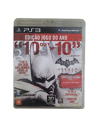 BATMAN ARKHAM CITY - USADO - PS3