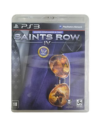 SAINTS ROW IV - EDIÇÃO COMMANDER IN CHIEF - USADO - PS3