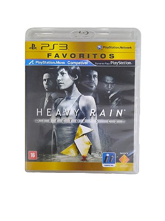 FAVORITOS - HEAVY RAIN DIRECTOR´S CUT - USADO - PS3
