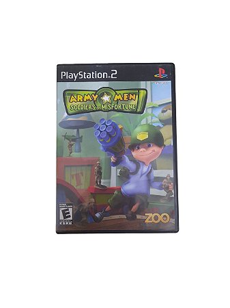 ARMY MEN SOLDIERS OF MISFORTUNE - NOVO - PS2