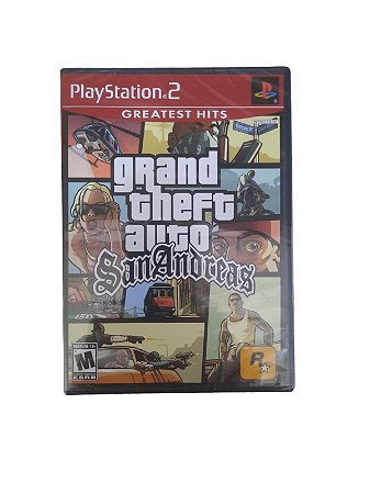 GTA SAN ANDREAS - NOVO - PS2