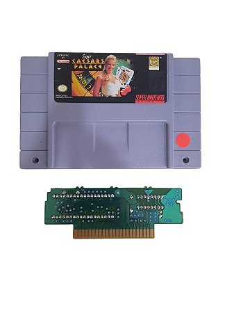 SUPER CAESARS PALACE - USADO - SUPER NINTENDO