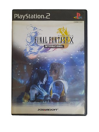 FINAL FANTASY X INTERNATIONAL - JAPAN REGION - USADO - PS2