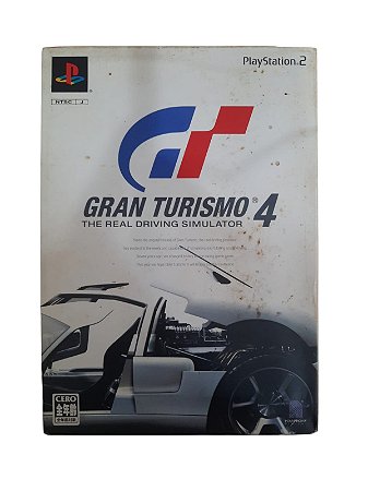 GRAN TURISMO 4 - THE REAL DRIVING SIMULATOR - USADO - PS2