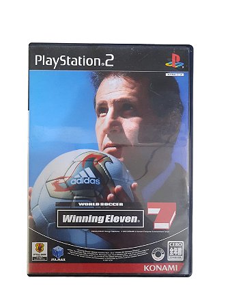 WINNING ELEVEN 7 - JAPAN REGION - USADO - PS2
